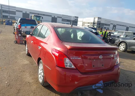 2018 Nissan Versa 1.6 Sv from USA, damaged, VIN 3N1CN7AP4JL822701